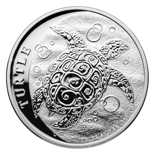 1 oz 2022 Niue Hawksbill Turtle Silver Coin | New Zealand Mint