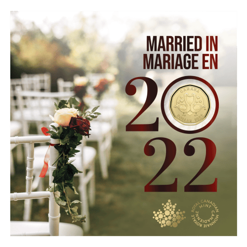 Ensemble-cadeau de 5 pièces Mariage 2022 | Monnaie royale canadienne