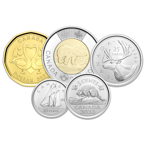 Ensemble-cadeau de 5 pièces Mariage 2022 | Monnaie royale canadienne
