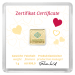 1 gram Love Gold Bar | Geiger Edelmetalle