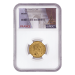 Random Year French 20 Franc NGC MS-60 Gold Coin