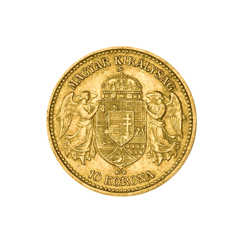 Random Year Hungarian 10 Korona Gold Coin | Hungarian Mint