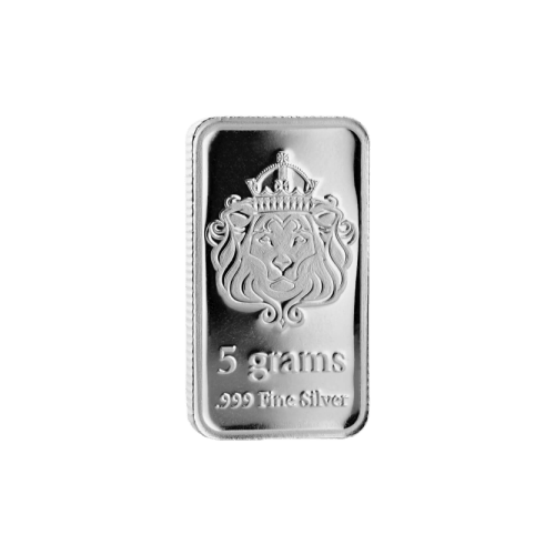 5 gram Silver Bar | Scottsdale Mint | Silver Gold Bull US