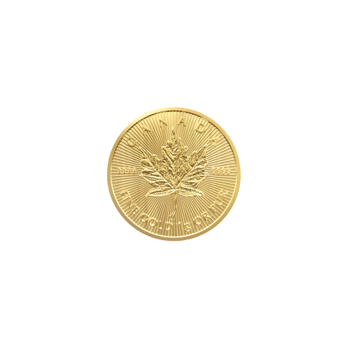 Feuille de pièces d'or MapleGram de 10 grammes (10 x 1 g) 2022