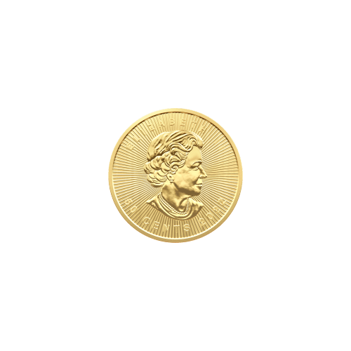 Feuille de pièces d'or MapleGram de 10 grammes (10 x 1 g) 2022
