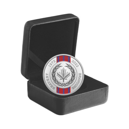 1 oz 2022 50th Anniversary of the Medal of Bravery Silver Coin | Royal Canadian Mint