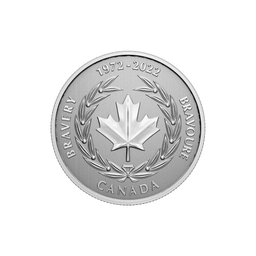 1/4 oz 2022 Moments to Hold: 50th Anniversary of the Medal of Bravery Silver Coin | Royal Canadian Mint