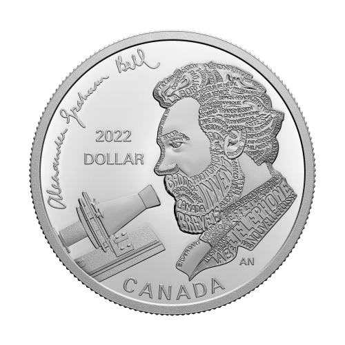 2022 Alexander Graham Bell: Great Inventor Proof Dollar Silver Coin | Royal Canadian Mint