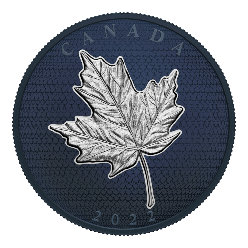 5 oz 2022 Maple Leaves in Motion Silver Coin | Royal Canadian Mint
