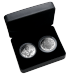 Set of 2 x 2022 The Platinum Jubilee of Her Majesty Queen Elizabeth II Silver Coins | Royal Canadian Mint