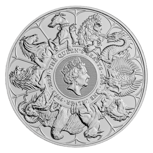 10 oz 2022 Queen's Beasts Completer Silver Coin | The Royal Mint