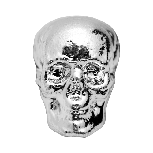 7 oz Silver Skull | Yeager's Poured Silver
