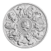 Pièce 1 once de platine Les Bêtes de la Reine : Complément Monnaie royale 2022 | La Monnaie royale