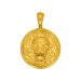 14.2 gram 24 kt King of the Jungle Gold Pendant