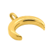 10.3 gram 24 kt Crescent Moon Gold Pendant