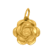Breloque en or 24 carats Fleur de 11,2 grammes