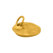 5.6 gram 24 kt Soft Hammered Gold Charm