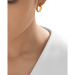 11.4 gram 24 kt Classic Smooth Hoop Gold Earrings