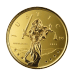 Pièce 1 once d'or Dame Justice Gibraltar 2021 | Monnaie de Scottsdale