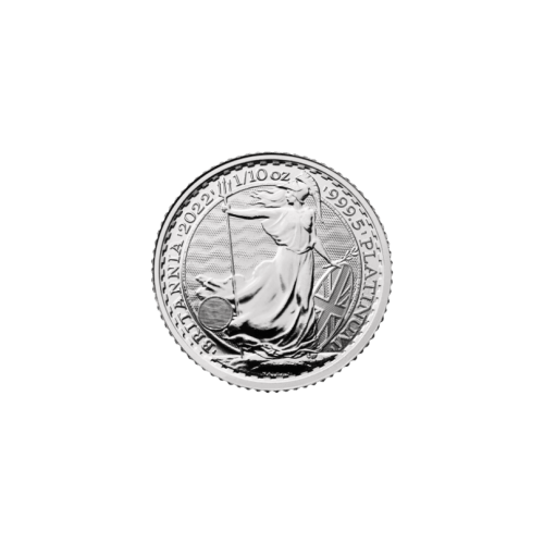 1/10 oz 2022 Britannia Platinum Coin | The Royal Mint