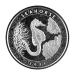 1 oz 2021 Scottsdale Mint | Samoa Seahorse Silver Coin