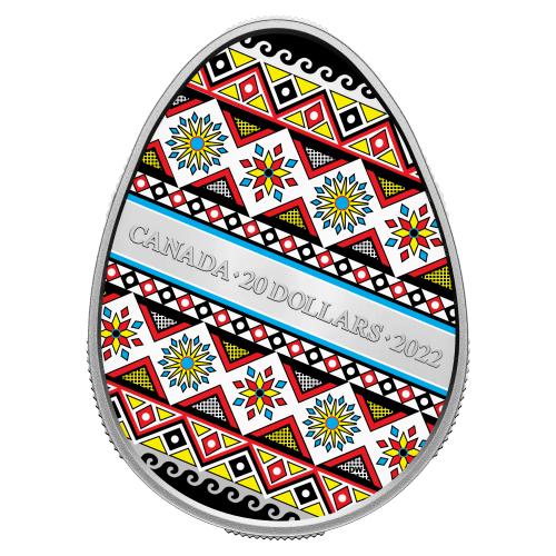 2022 Pysanka Silver Coin | Royal Canadian Mint