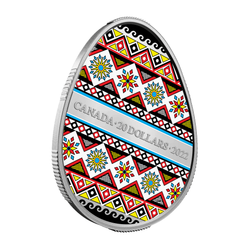 2022 Pysanka Silver Coin | Royal Canadian Mint