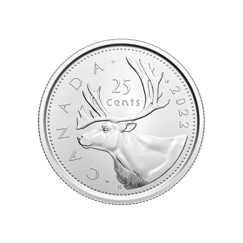 Ensemble de 5 rouleaux de pièces de circulation Collection rouleaux de pièces : Premières pièces frappées | Monnaie royale canadienne