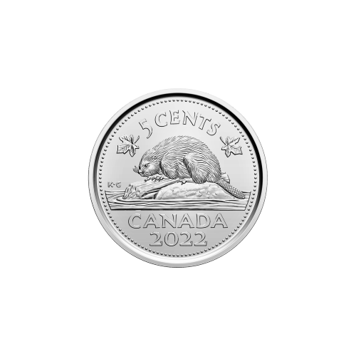 Ensemble de 5 rouleaux de pièces de circulation Collection rouleaux de pièces : Premières pièces frappées | Monnaie royale canadienne