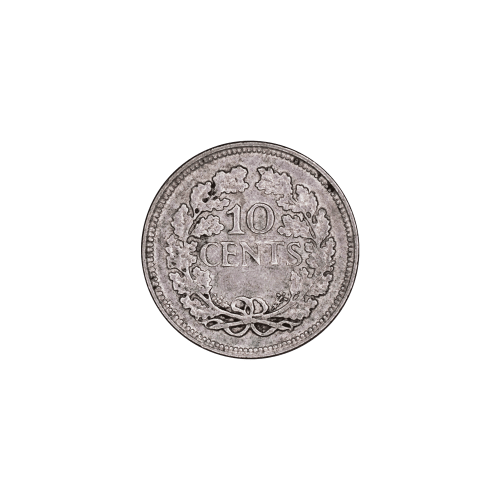 Random Year 10 cents Gulden Silver Coin