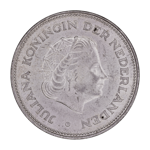 Random Year 10 Gulden Silver Coin