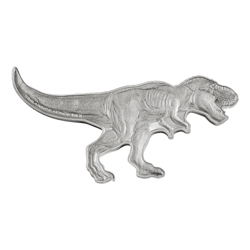 2 oz 2021 Dinosaurs of North America: Tyrannosaurus Rex Silver Coin | Royal Canadian Mint