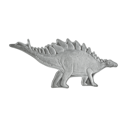 Pièce 2 onces d'argent Dinosaures d'Amérique du Nord : Stegosaurus 2022 | Monnaie royale canadienne