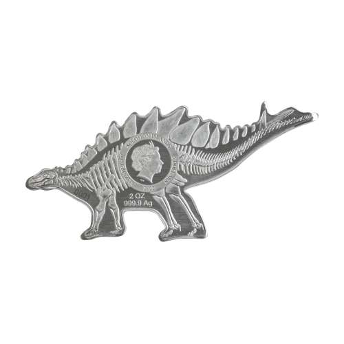 Pièce 2 onces d'argent Dinosaures d'Amérique du Nord : Stegosaurus 2022 | Monnaie royale canadienne