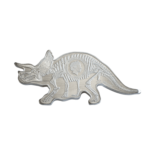 Pièce 2 onces d'argent Dinosaures d'Amérique du Nord : Tricératops 2022 | Monnaie royale canadienne