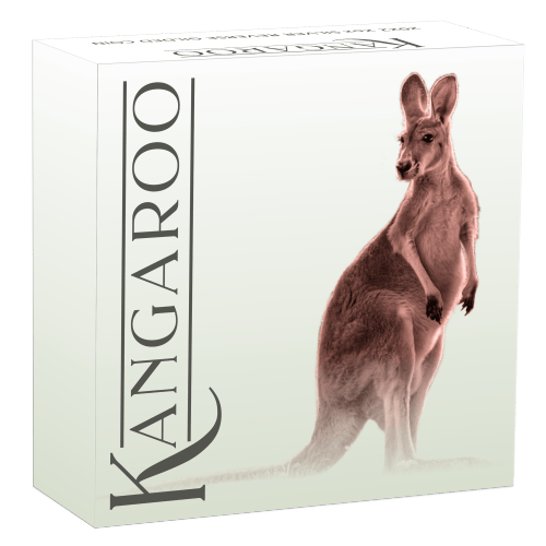 2 oz 2022 Australian Kangaroo Reverse Gilded Silver Coin | Perth Mint