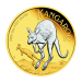 2 oz 2022 Australian Kangaroo Reverse Gilded Silver Coin | Perth Mint