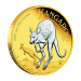 2 oz 2022 Australian Kangaroo Reverse Gilded Silver Coin | Perth Mint