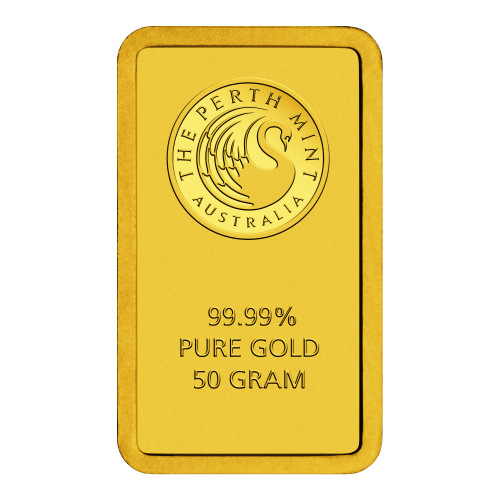 50 gram Gold Bar | Perth Mint