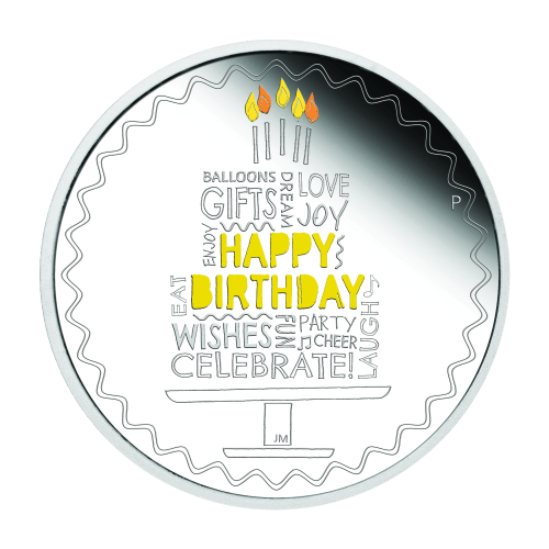 1 oz 2022 Happy Birthday Silver Coin | Perth Mint