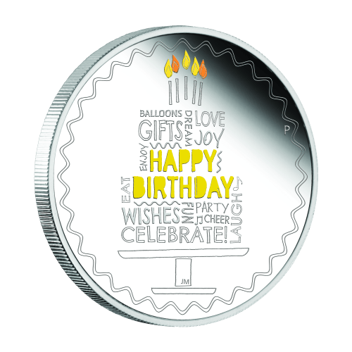 1 oz 2022 Happy Birthday Silver Coin | Perth Mint