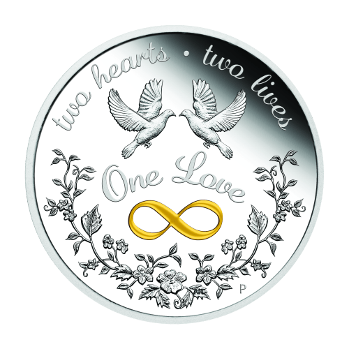 1 oz 2022 One Love Proof Silver Coin | Perth Mint