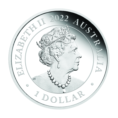Pièce 1 once d'argent Mariage 2022 | Monnaie de Perth