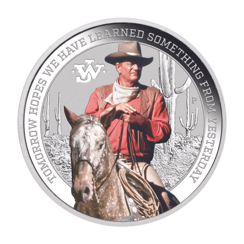 1 oz 2022 John Wayne Silver Coin | Perth Mint