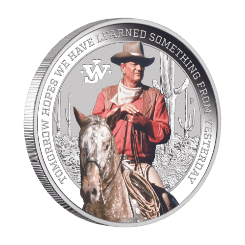 1 oz 2022 John Wayne Silver Coin | Perth Mint