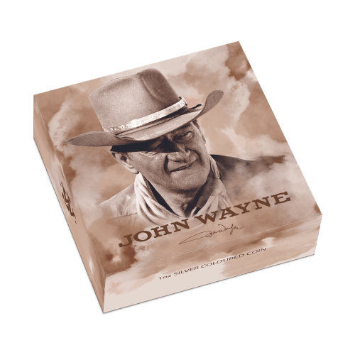 1 oz 2022 John Wayne Silver Coin | Perth Mint