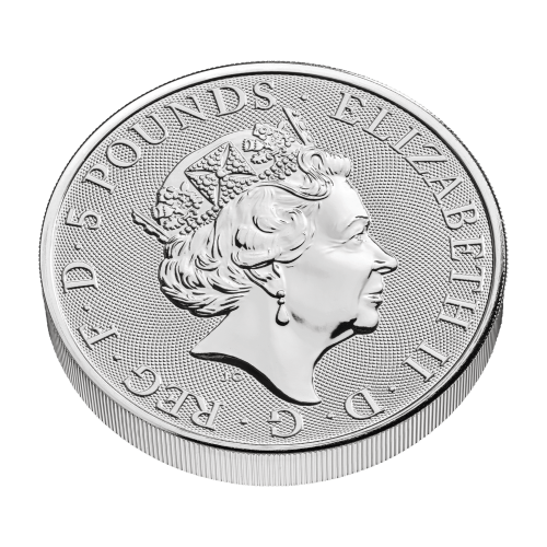 Pièce 2 onces d'argent Les Bêtes de Tudor : Lion d'Angleterre 2022 | La Monnaie royale