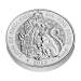 Pièce 2 onces d'argent Les Bêtes de Tudor : Lion d'Angleterre 2022 | La Monnaie royale