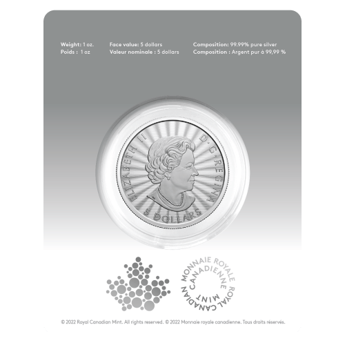 Pièce 1 once d'argent Premières pièces frappées : Le majestueux our polaire 2022 | Monnaie royale canadienne
