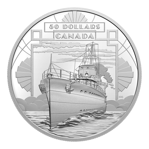 5 oz 2021 Royal Canadian Mint | The First 100 Years of Confederation | Coming of Age Silver Coin